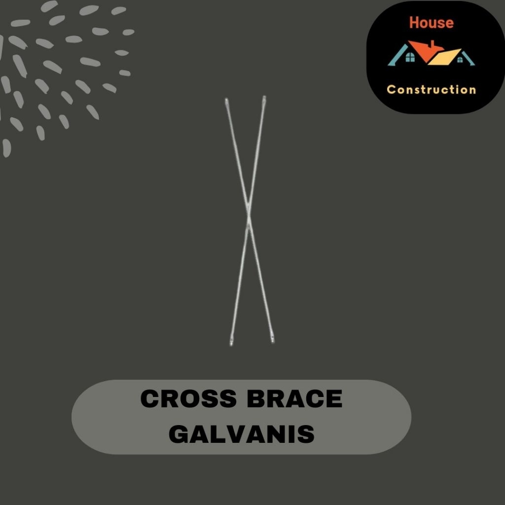 Cross Brace Galvanis ( Silangan Scaffolding)