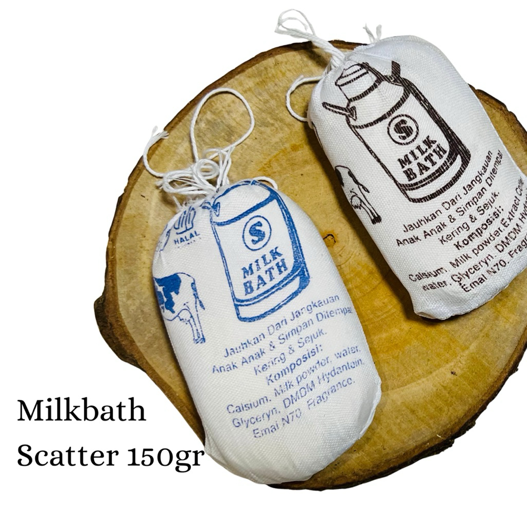 SPA Sabun Susu Scatter Mandi Susu Milkbath Milk Bath Pool Bath Lulur Susu Mandi Busa