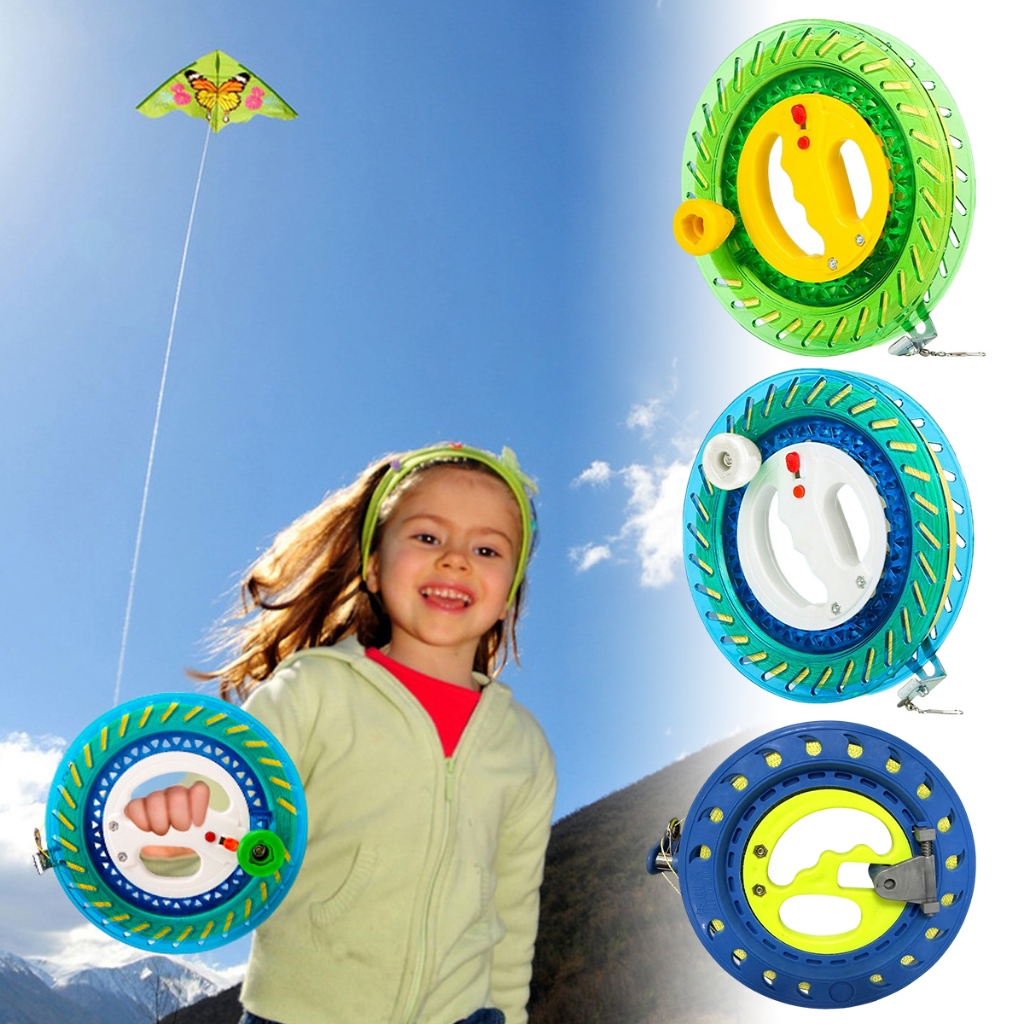 20cm 500m Penggulung Senar Layangan Otomatis Alat Gulungan Senar Layangan Alat Gulung Benang Layanga