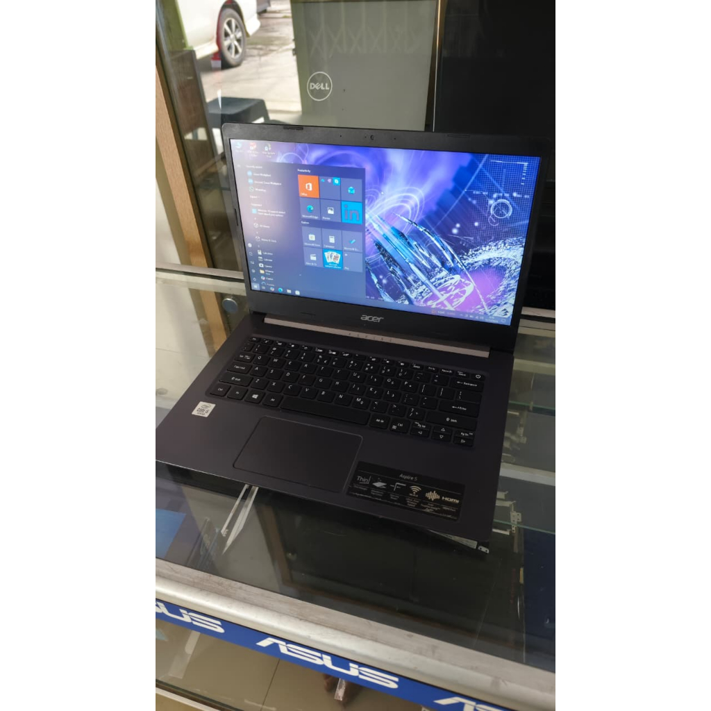 Laptop ACER ASPIRE 5 core i5 gen 10 SLIM Ram 8gb DDR4 jual Murah Banget
