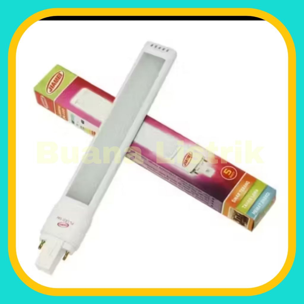 Lampu PL Jiamei LED 5watt putih