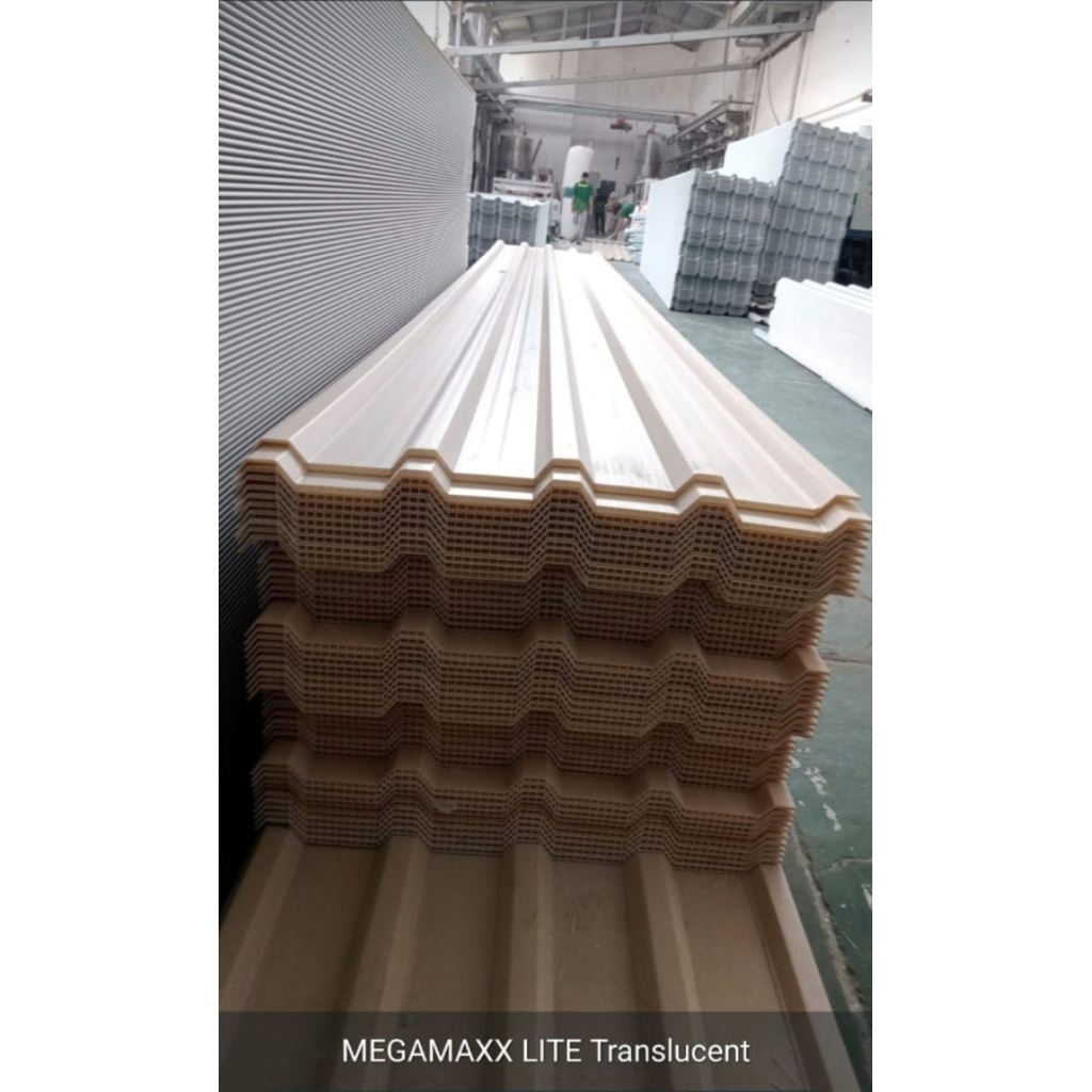 Alderon TC 10mm (Translucent) semi transparan ,tembus cahaya 40%