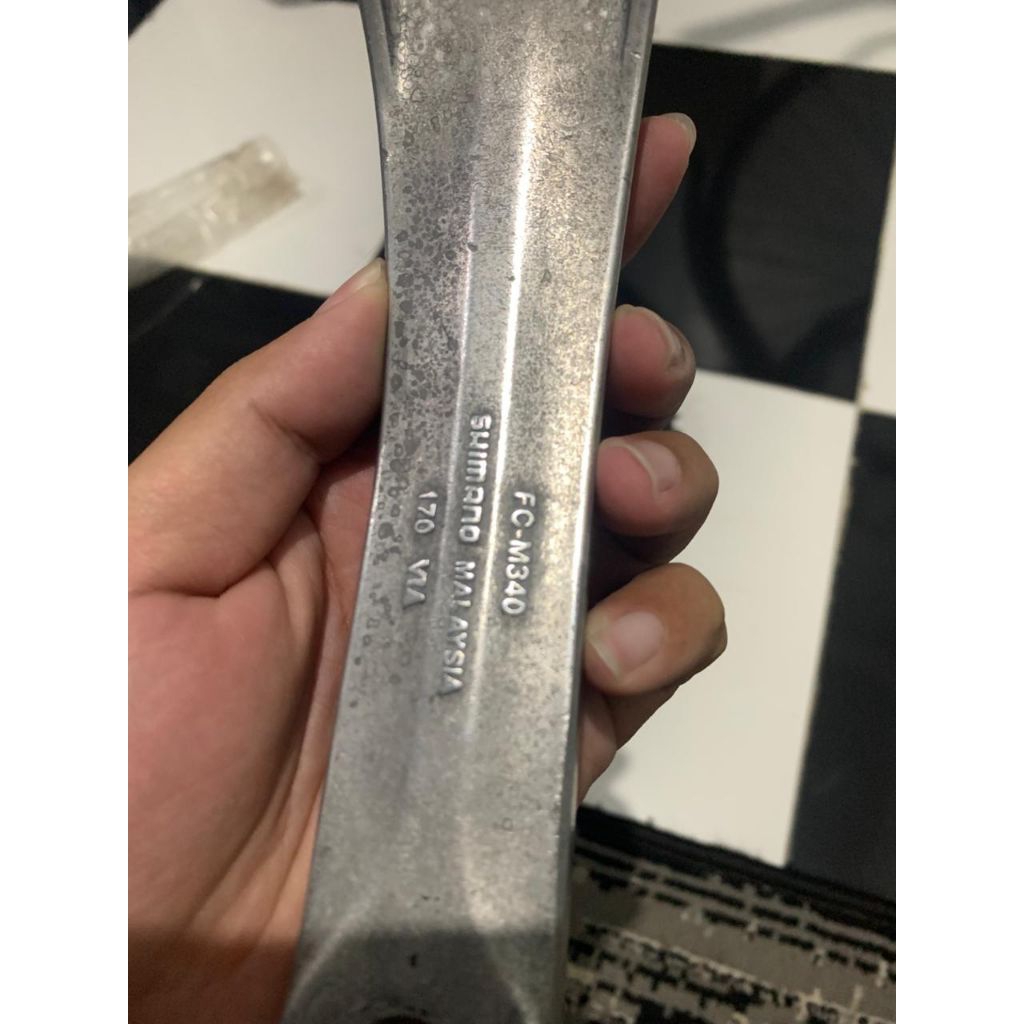 crank set shimano 3speed