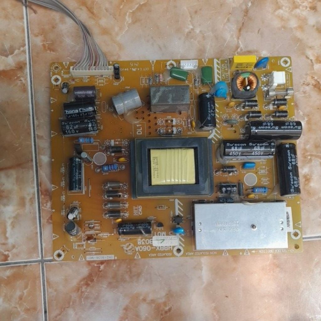 Power suply tv led polytron PLD 40D100