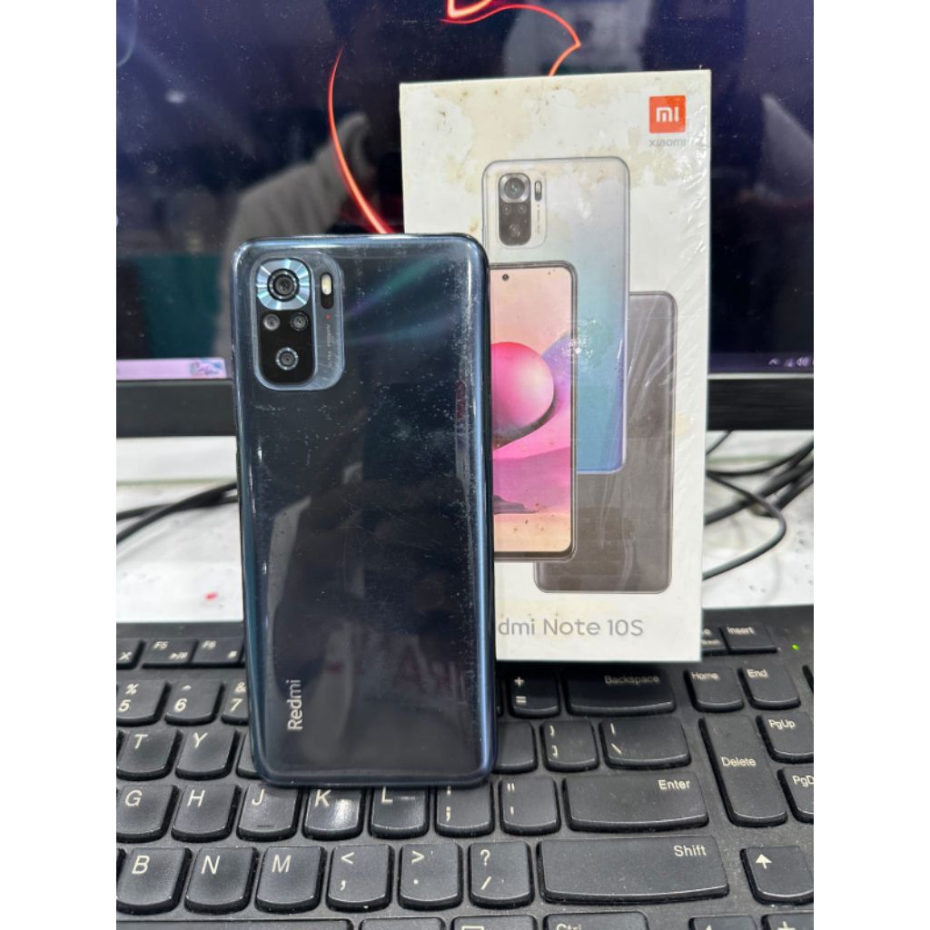 Xiaomi note 10s 8/128gb lengkap