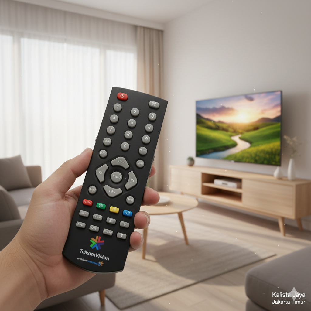 REMOTE REMOT RECEIVER PARABOLA TELKOMVISION PENDEK ORIGINAL ASLI