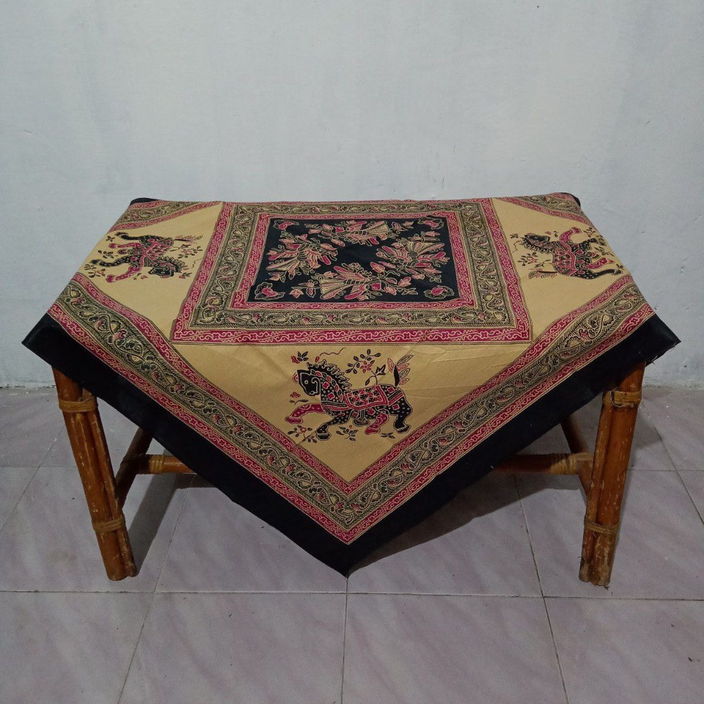 Taplak Meja Batik Taplak Meja Ruang Tamu Taplak Meja Kantor Guru dan Sekolah