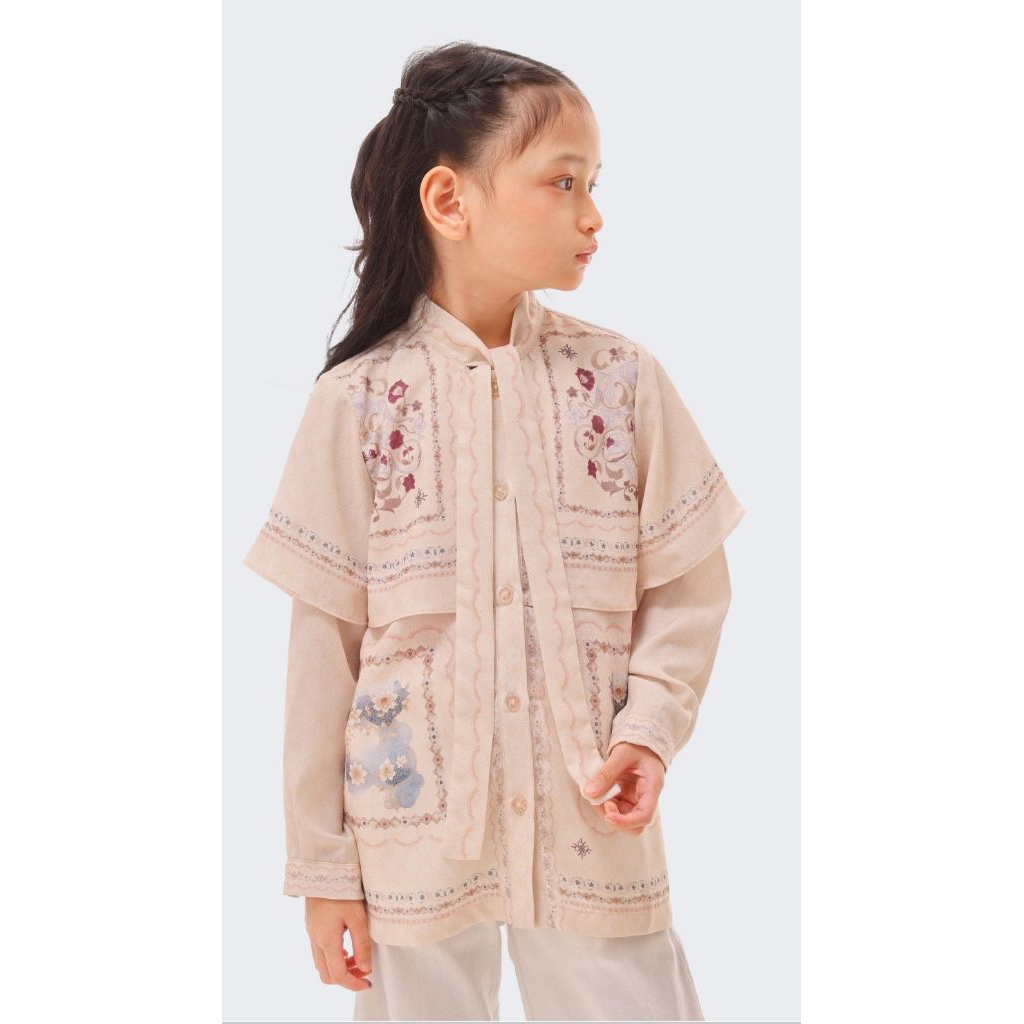 Sazain Girl Top Riamiranda Lentera Baju Lebaran Anak Perempuan RM Raya 2026 Ria Miranda