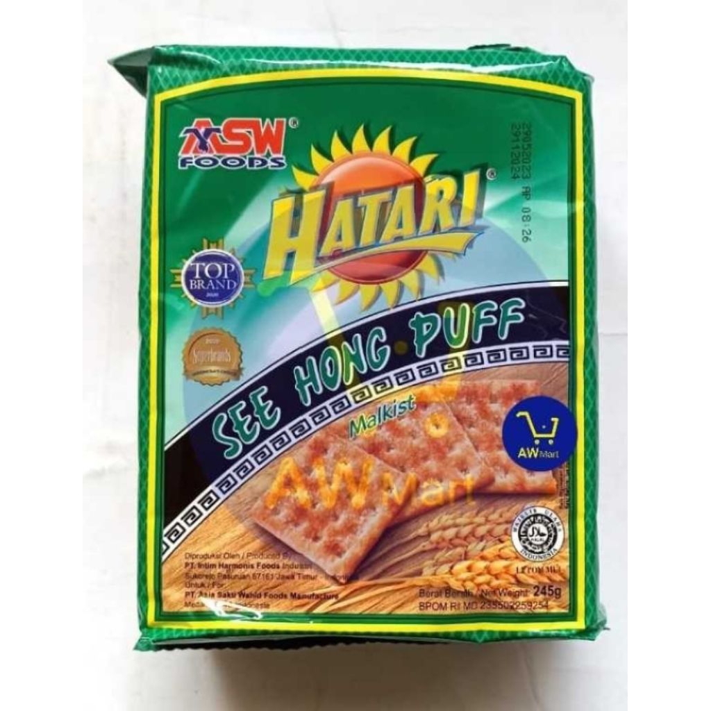 Biskuit Gabin Hatari See Hong Puff 245g