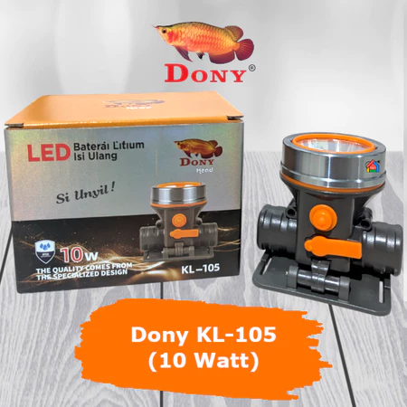 Senter Kepala Dony KL-105 Si Unyil (10W) / Dony Senter Kepala KL-105 / KL 105 / KL105 [Cahaya Putih/