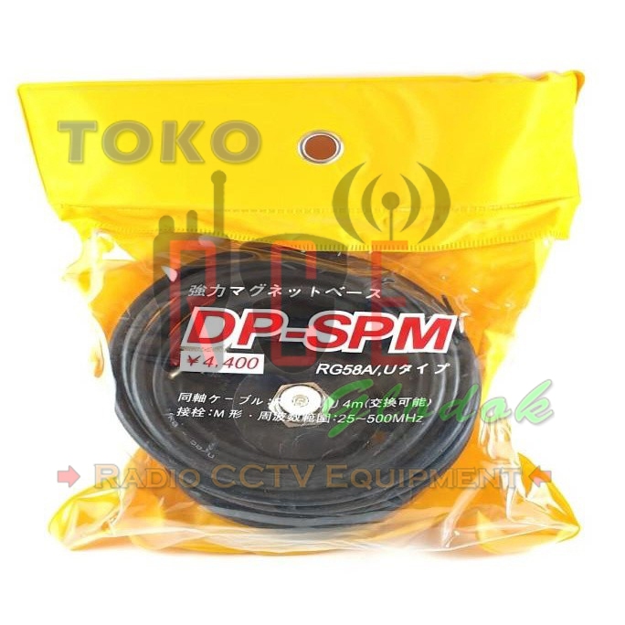 Paket 10 Unit Bracket Magnet Antenna Diamond DPSPM - Braket Magnet Radio Rig Mobil DP-SPM