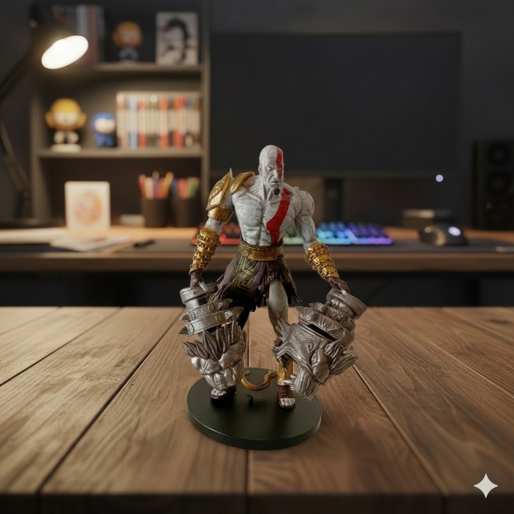 Mainan Action Figure Game Kratos