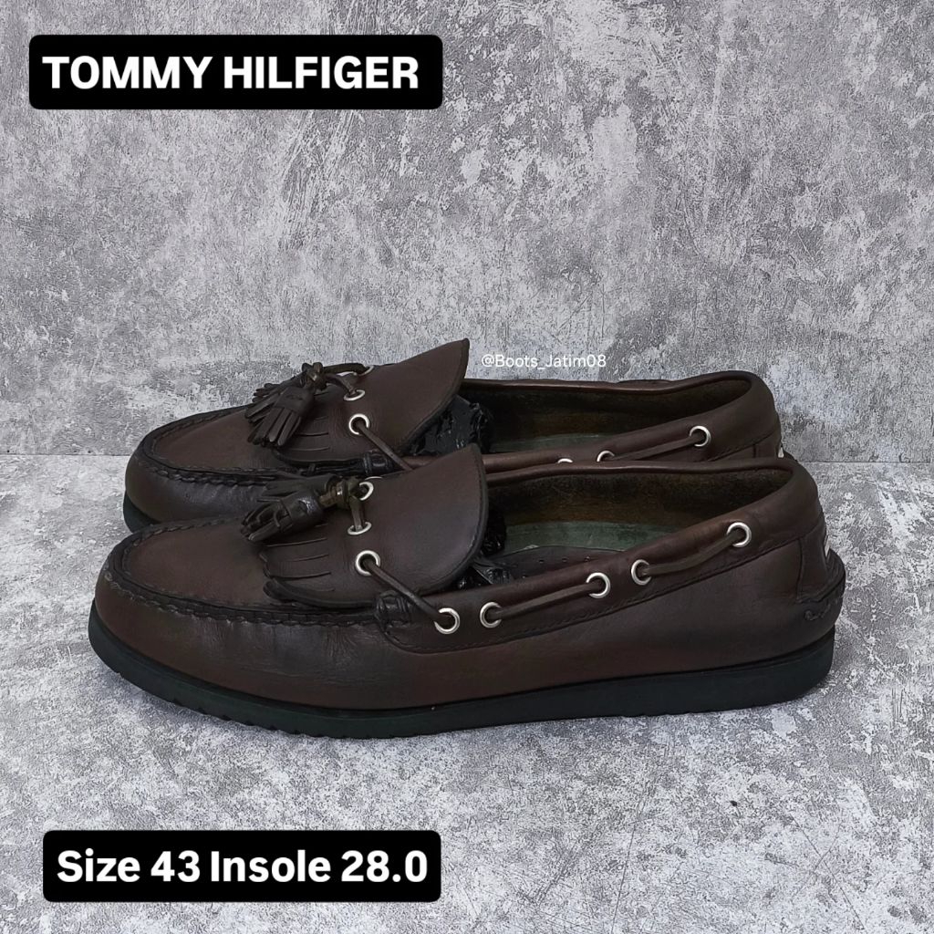 Tommy Hilfiger Loafers Tassel Vintage size 44