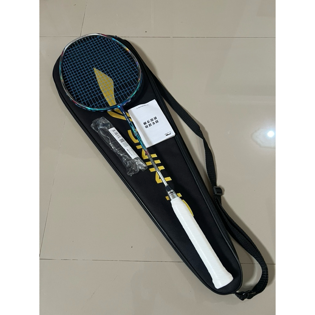 Raket Badminton Lining 3D Calibar 500 Second Bekas Like New - Original