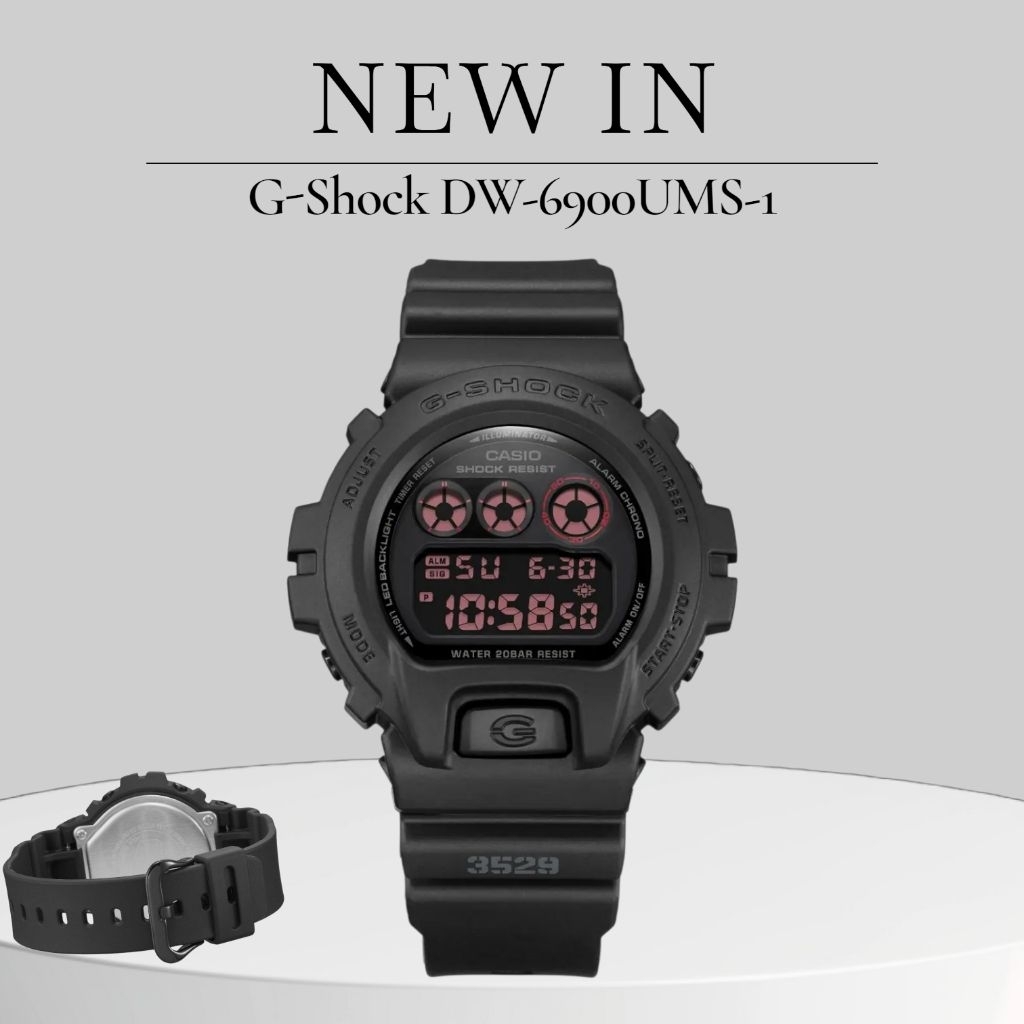 CASIO G-SHOCK DW6900 NB ORI BM