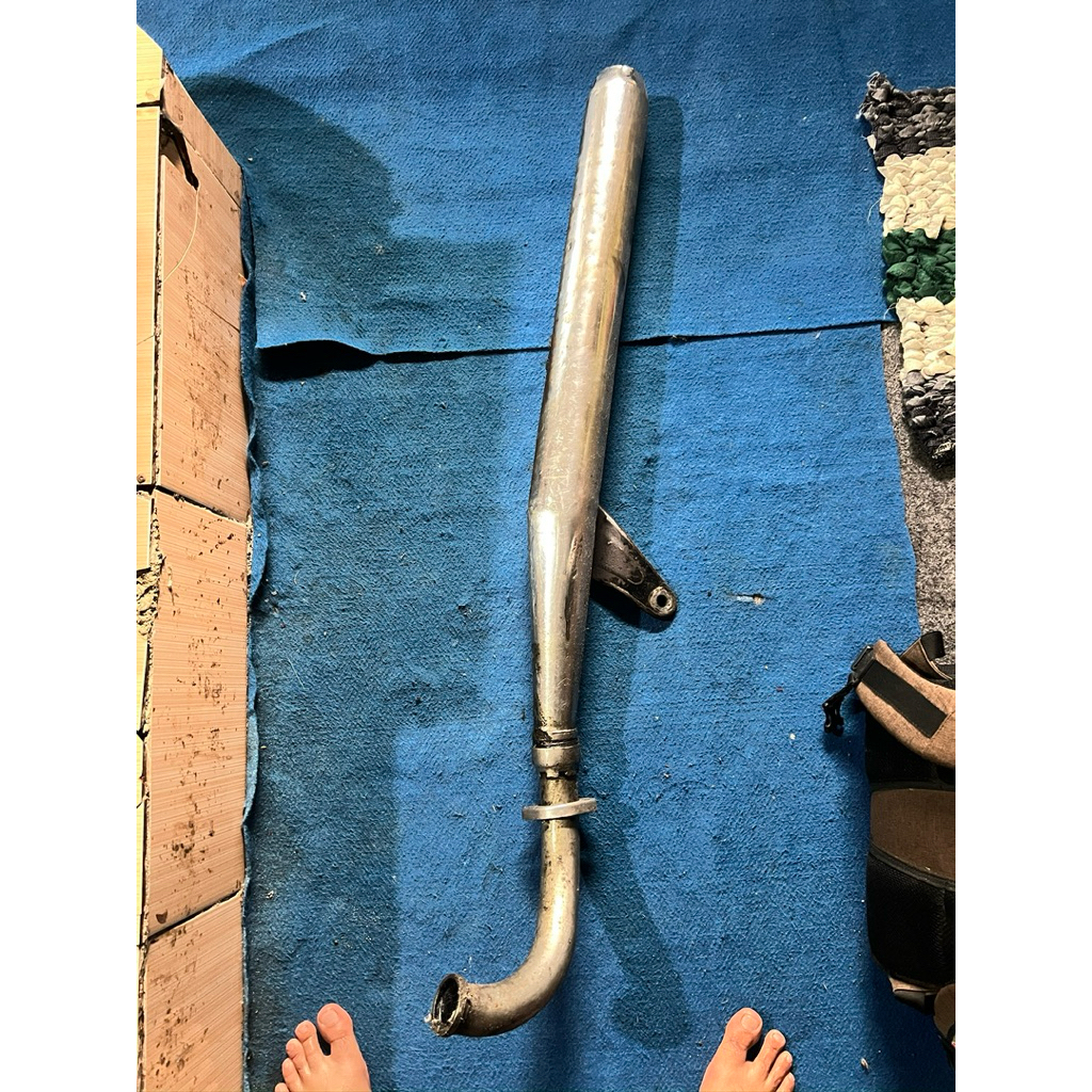 kenalpot rx 100 copotan