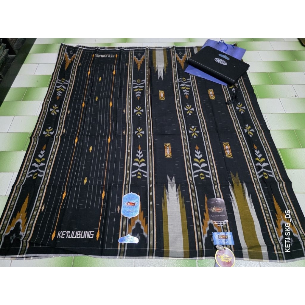 Sarung KETJUBUNG Red Mercerized Type SKG GOLD
