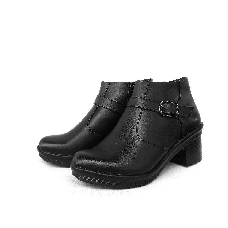 Sepatu boot hak tahu_boot kerja wanita WS BF 006