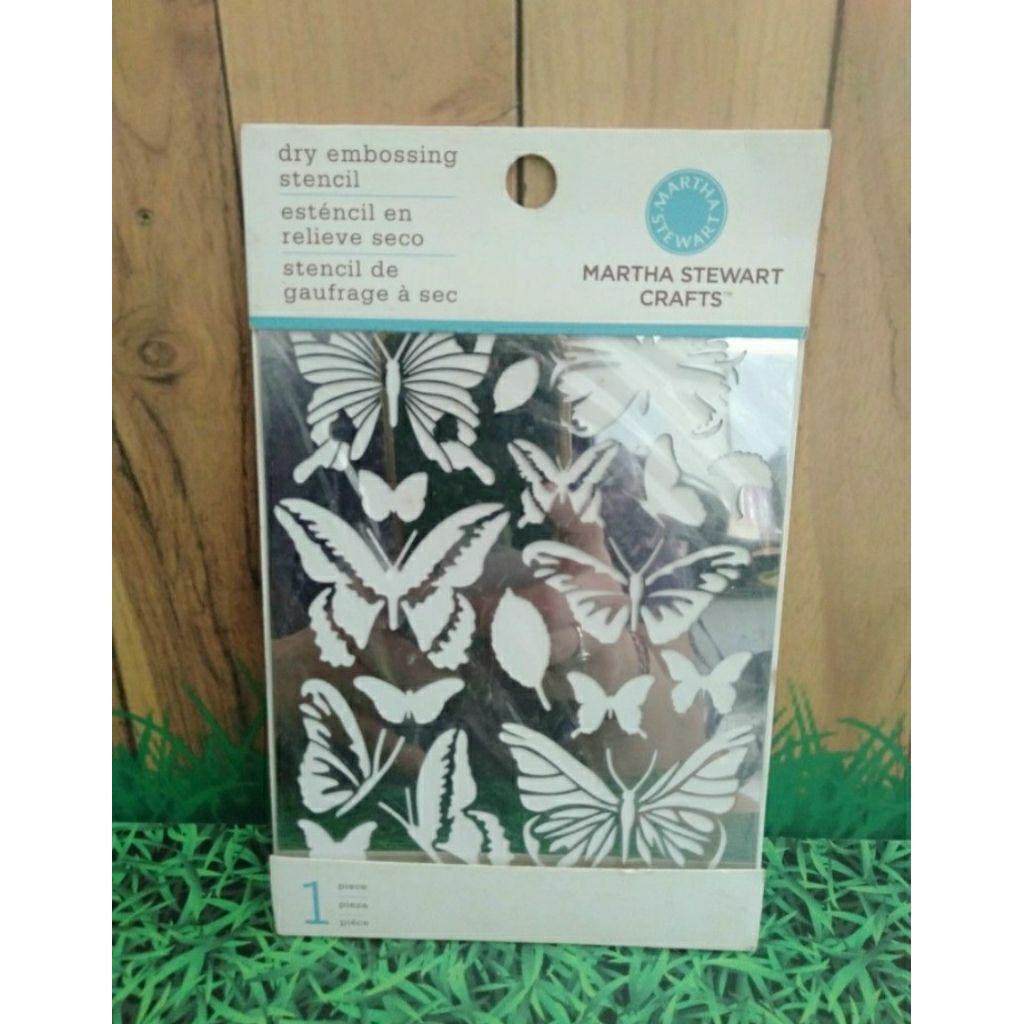 dry embossing merek MARTHA STEWART