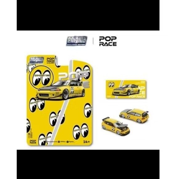 diecast pop race pre010 1:64 pandem civic EG V.1 mooneyes