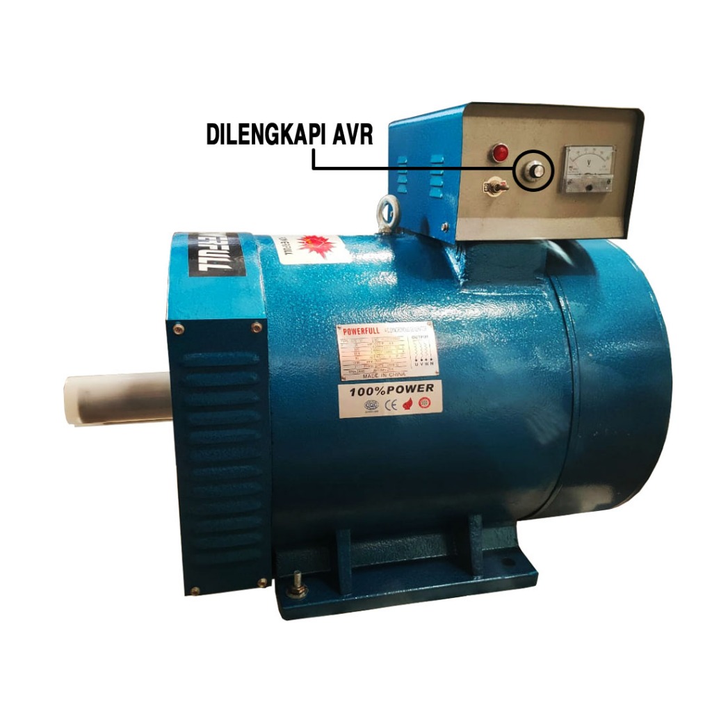 Dinamo Pembangkit Listrik STC-20KW POWERFULL Alternator #100% Tembaga