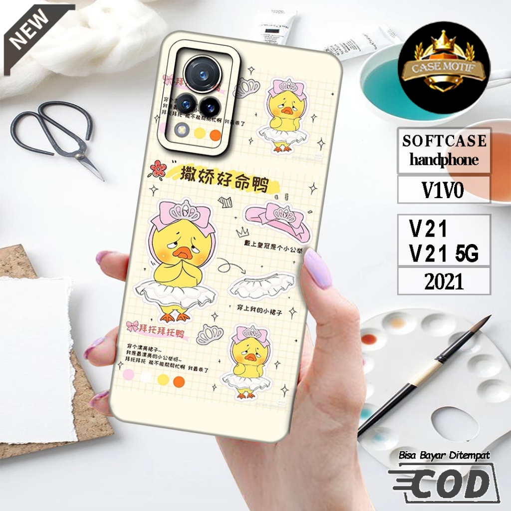 Softcase Hp VIVO V21 Casing VIVO V21 Terbaru 2021 Aksesoris Softcase Casing Silikon Case Hp Murah