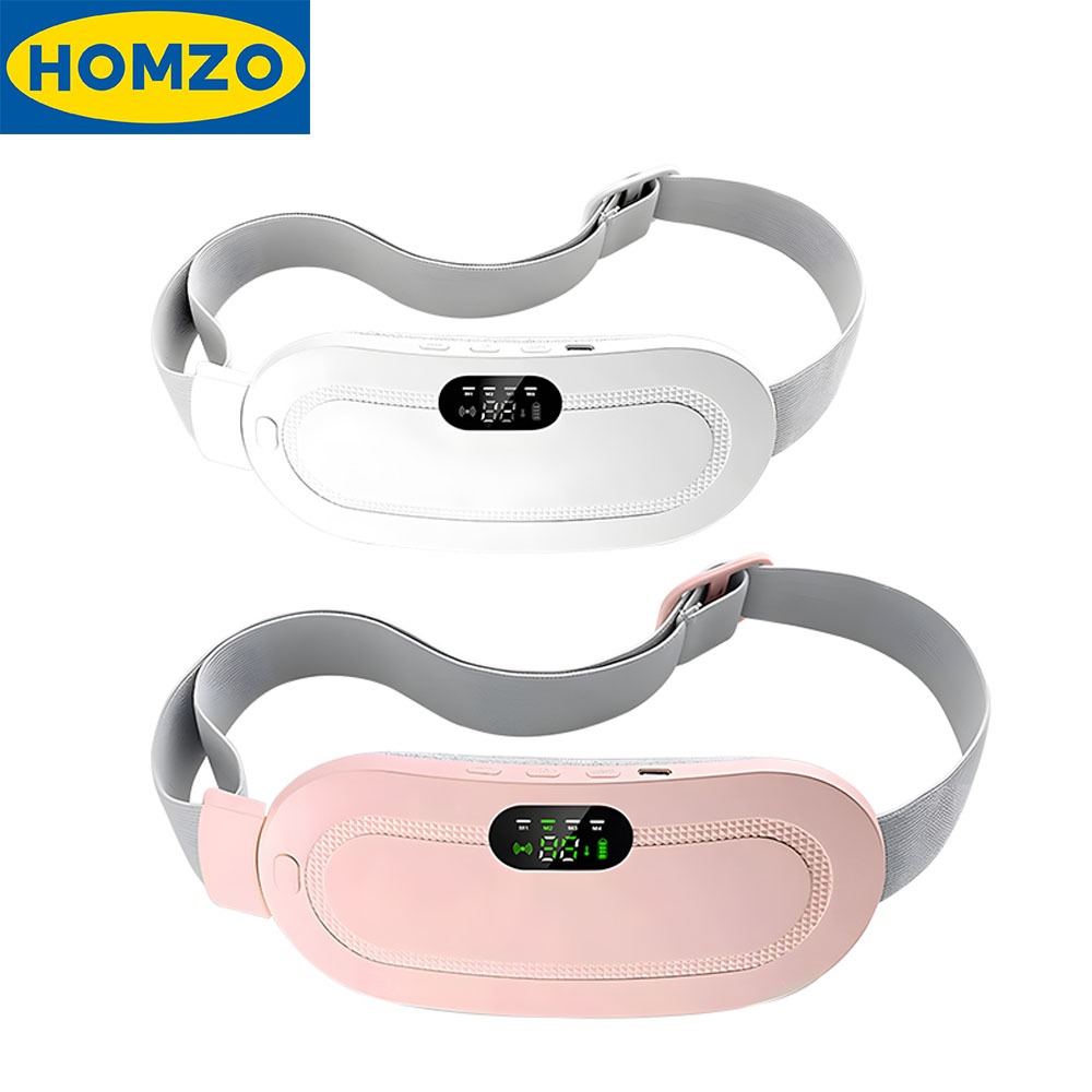 HOMZO - Sabuk Pijat Penghangat Menstruasi Penghangat Perut Ped Panas Cepat Nyeri menstruasi wanita u