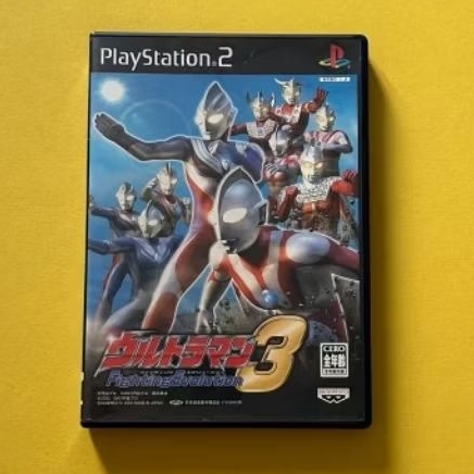 Game ps2 Ultraman Fighting Evolution 3 JPN