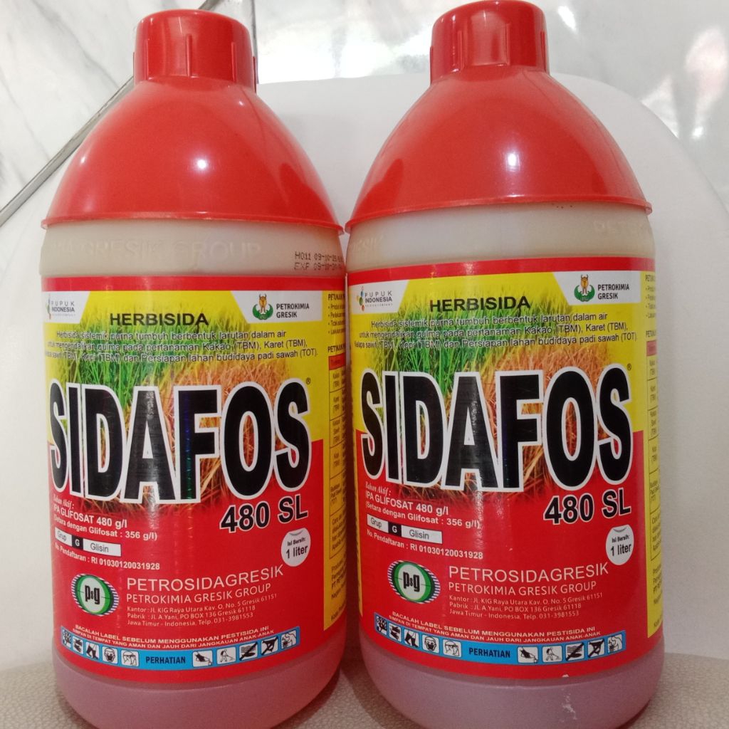 Sidafos 1Liter. Obat Rumput Herbisida