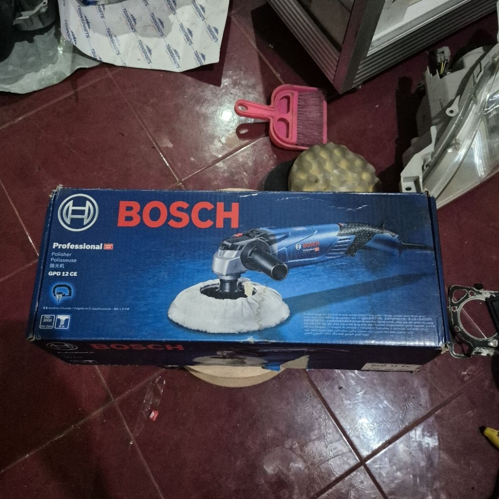 Mesin poles Bosch GPO 12 CE original