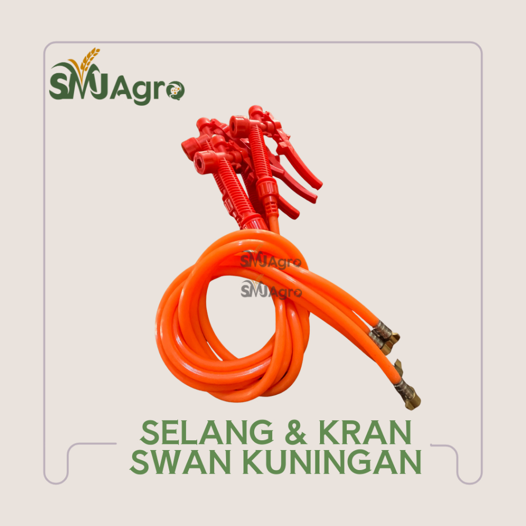 Paket Hemat Sparepart Tangki Sprayer Swan Original Lengkap Selang dan Kran Sprayer Swan