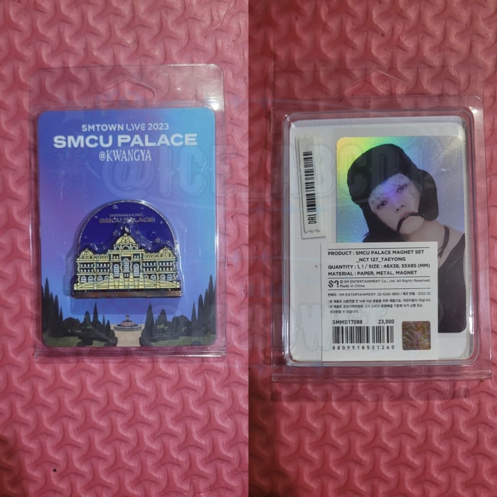 SMTOWN - SMCU Palace @ KWANGYA Magnet + Hologram Photocard Set [Taeyong ver.]