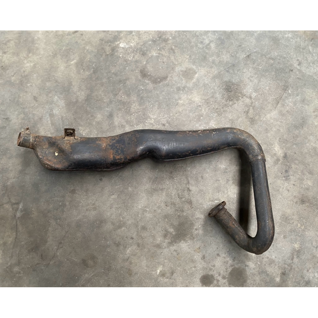 kenalpot dt100 original bekas