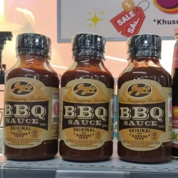Saus Panggang BBQ Original Jay's 500ml Surabaya