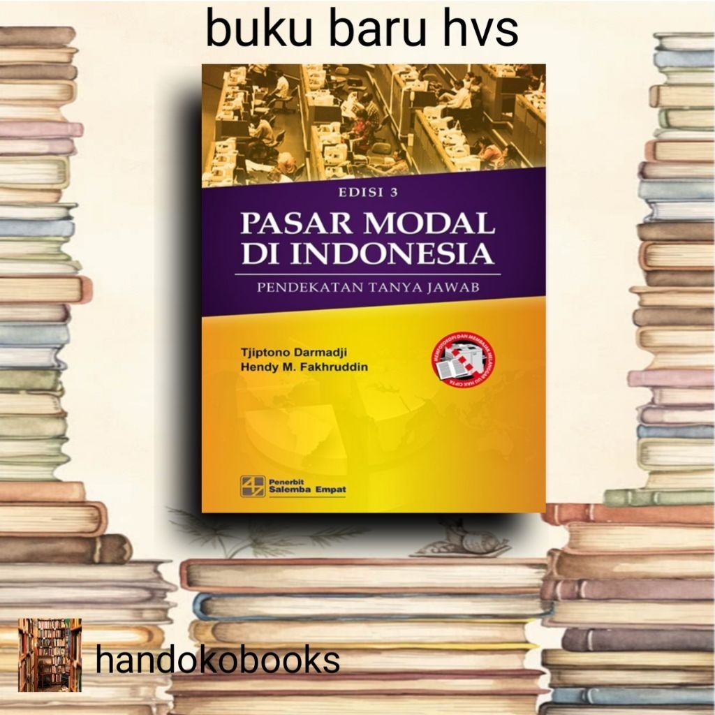 pasar modal di indonesia pendekatan tanya jawab tjiptono edisi 3