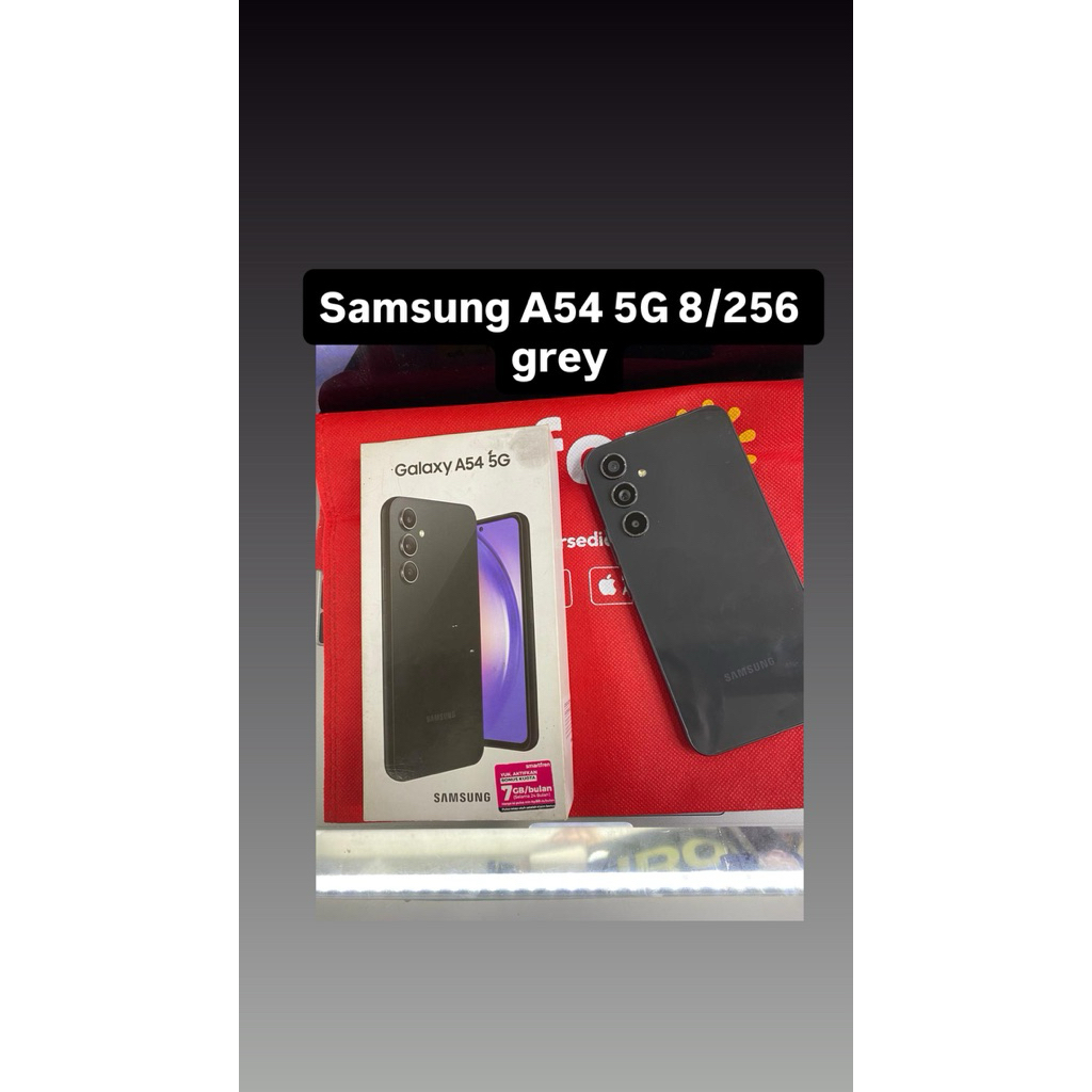 Samsung A54 8/256 grey Resmi bekas