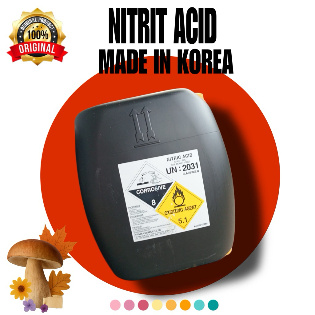 NITRIT ACID 68% HNO3 | MADE IN KOREA | PROFESSIONAL USE | ORIGINAL PRODUCT AND NEW