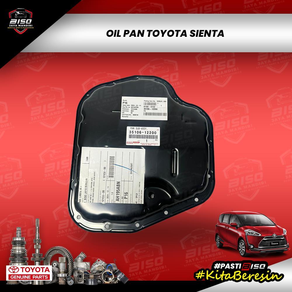 BAK BAWAH OLI TRANSMISI TOYOTA SIENTA ORIGINAL TOYOTA ASTRA MOTOR BAK OLI MATIC BAK OLI TRANSMISI SI
