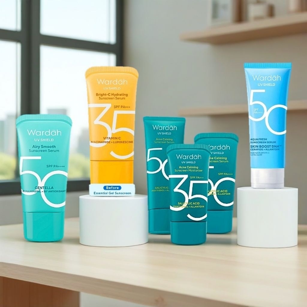 WARDAH SUNSCREEN/ WARDAH SUNSCREEN ACNE SPF 35/WARDAH SUNSCREEN ACNE SPF 50