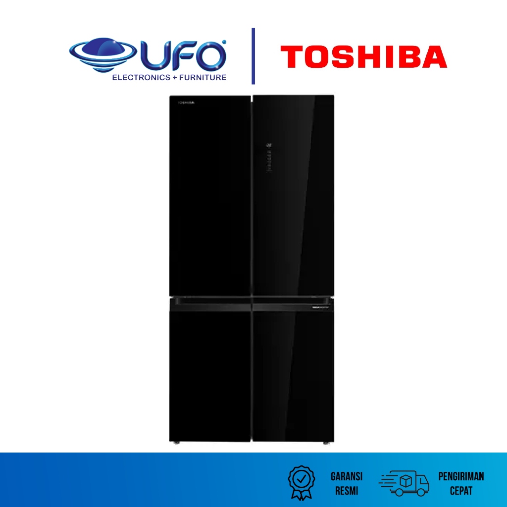 TOSHIBA KULKAS SIDE BY SIDE REFRIGERATOR GRRF677WIPGF(22)