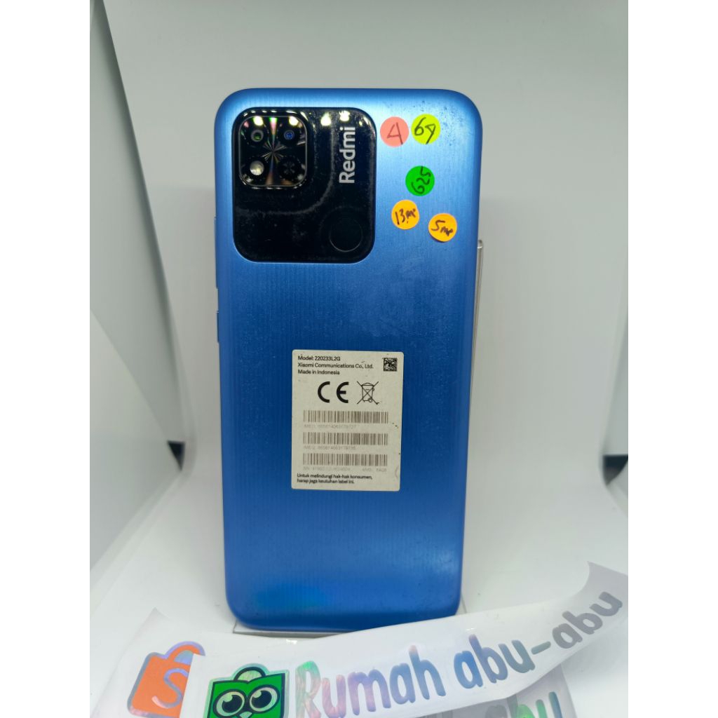 (ada) preloved real photo Xiaomi Redmi 10A 4g unit only 4 64 kemulusan 95% no minus