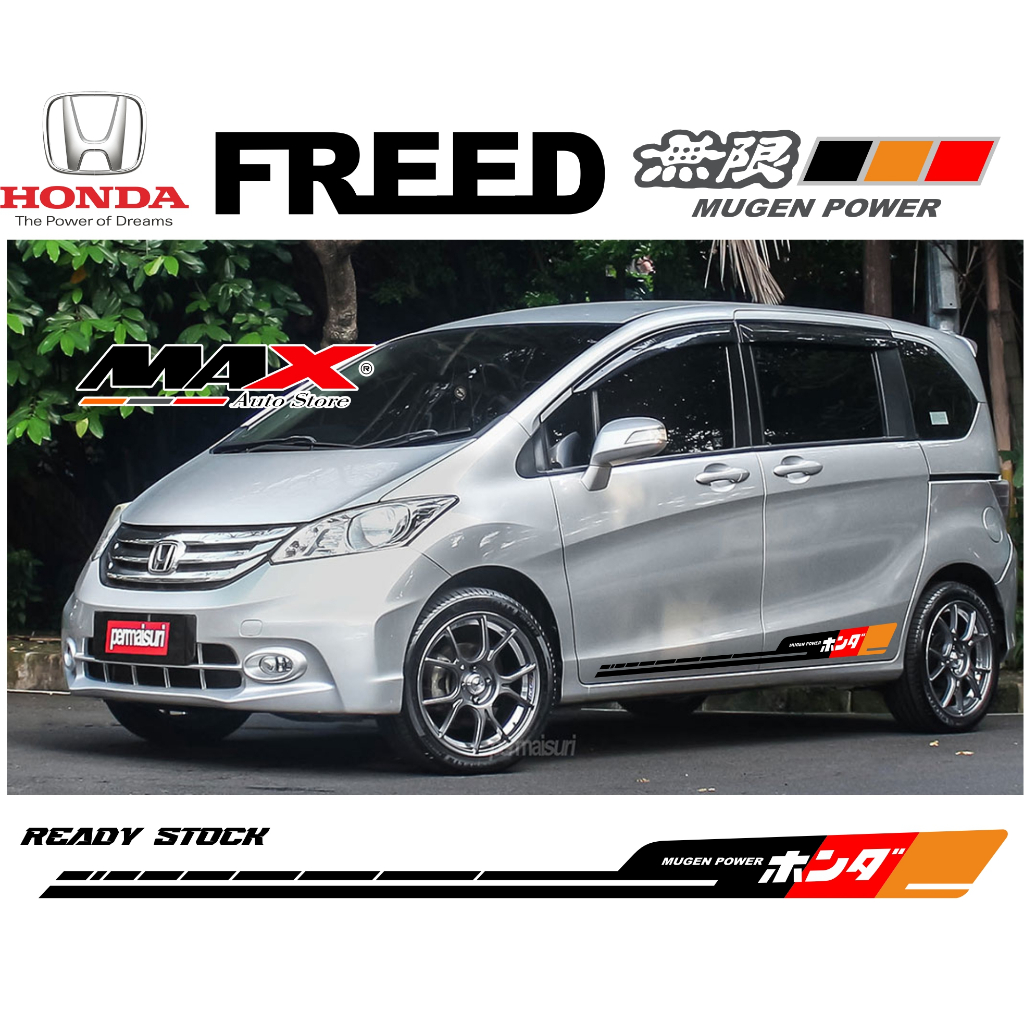 Sticker Honda Freed Aksesoris Honda Freed