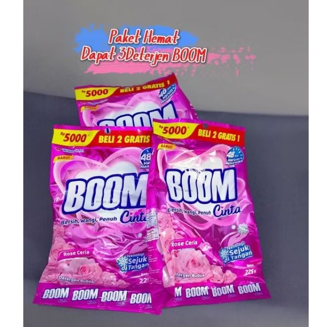 Deterjen Boom paket hemat 3Deterjen Boom
