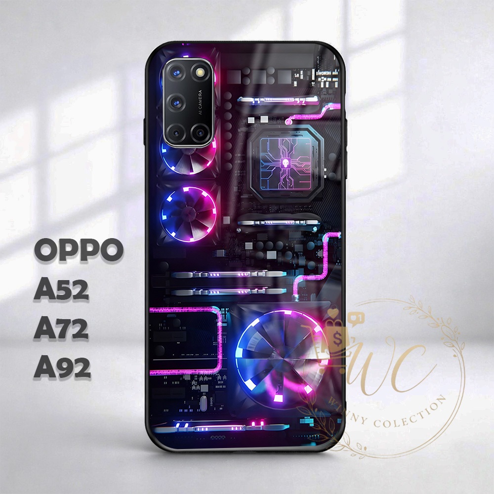 [W24] Softcase OPPO A52 A72 A92 | Casing Keren Lucu Oppo a52 a72 a92 | Kesing Murah Mesin