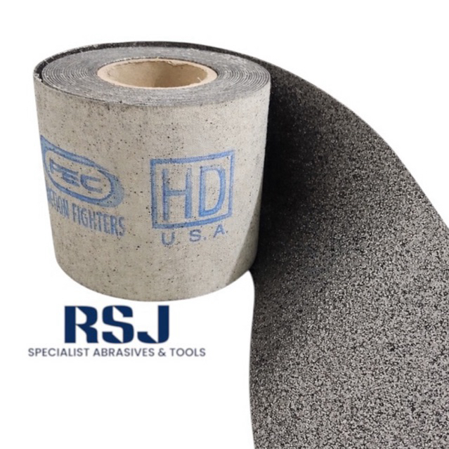 kanvas graphite 7 inch x 10 meter/kanvas wide belt sander