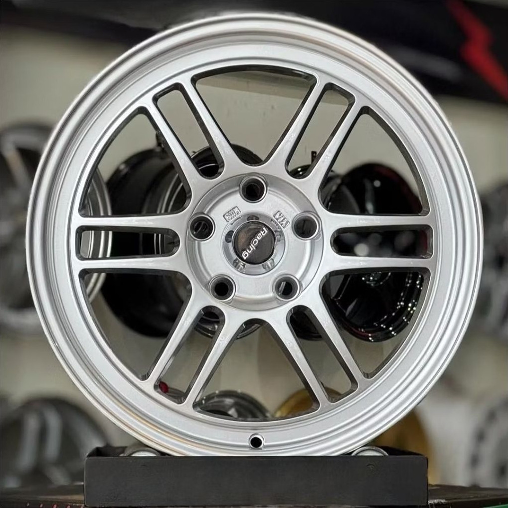 velg racing ring 17 ENKEI RPF1 FACE 2 FLOW FORMING LEBAR 8 ET 42 velg mobil r17 Innova reborn Almaz 