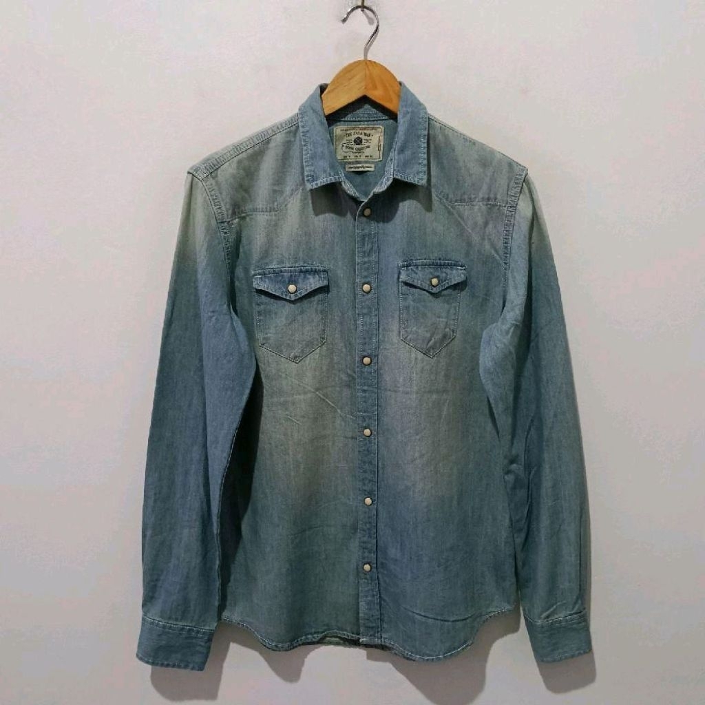 ZARA MAN Western Shirt Denim