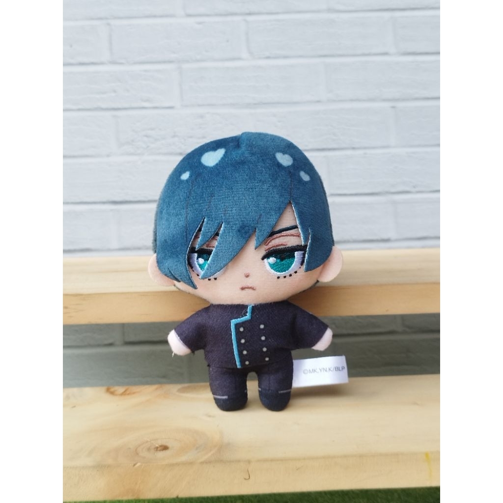 Boneka Plush / Keychain Punitop Anime Blue Lock Itoshi Rin - Hyoma Chigiri Original