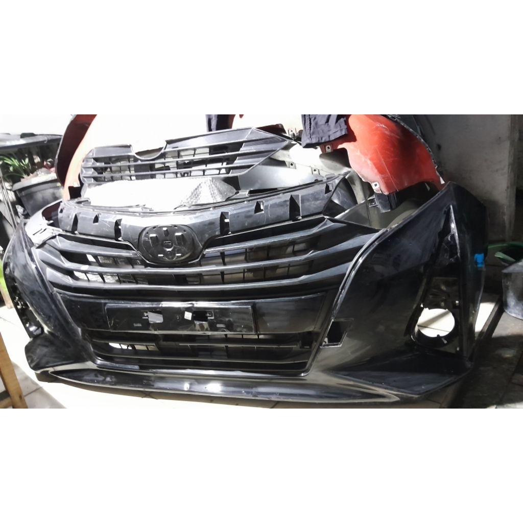 BUMPER DEPAN TOYOTA CALYA PASELIFT PLUS RAM 2021 2022 2023 SECON BERKUALITAS ORIGINAL