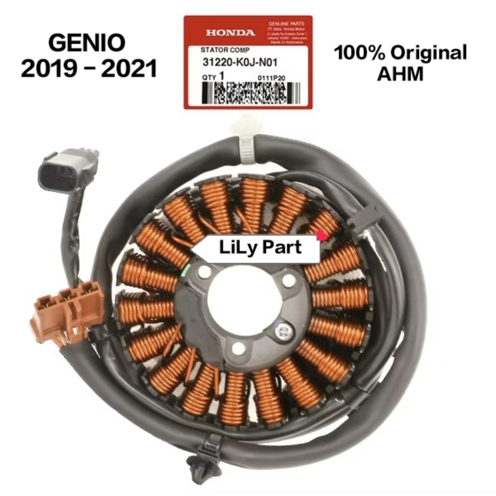 31220-K0J-N01 Spull Assy GENIO ( 2019 - 2021 )